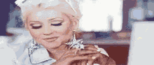 Christina Aguilera Computer GIF - Christina Aguilera Computer Explosion GIFs