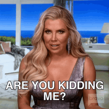 Are You Kidding Me Jennifer Armstrong GIF - Are You Kidding Me Jennifer Armstrong Real Housewives Of Orange County GIFs