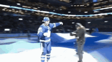 Toronto Maple Leafs Mitch Marner GIF - Toronto Maple Leafs Mitch Marner Carlton The Bear GIFs