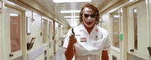 Joker Nurse GIF - The Dark Knight Heath Ledger Joker GIFs
