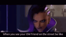 Overwatch When You See Your Friend GIF - Overwatch When You See Your Friend Boop GIFs