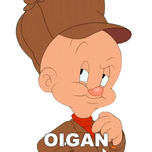 Oigan Elmer Fudd Sticker - Oigan Elmer Fudd Looney Tunes Stickers