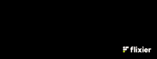a blurred image of a heart with the words flixier in the upper right corner