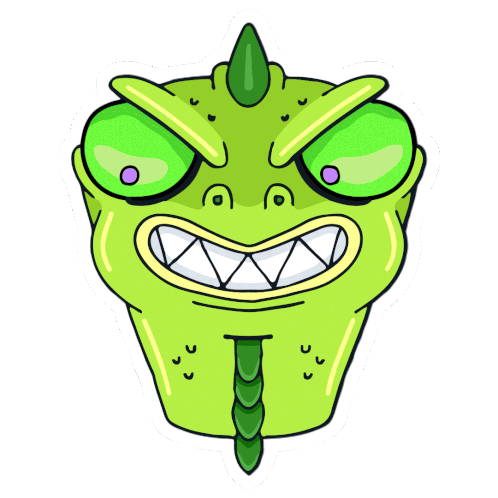 Lord Creepz Sticker - Lord Creepz Overlord Stickers