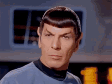 Star Trek Spock GIF - Star Trek Spock Look GIFs