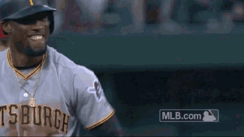 Starling Marte Pittsburgh Pirates GIF - Starling Marte Pittsburgh Pirates -  Discover & Share GIFs