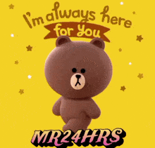 mr24hrs im always here for you im here for you here for you here 4 u