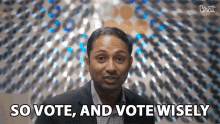 So Vote And Vote Wisely GIF - So Vote And Vote Wisely Voting GIFs