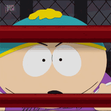 Peeking Eric Cartman GIF - Peeking Eric Cartman South Park GIFs