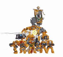 imperial fists warhhammer40k space marines hold the ground tactical space marines