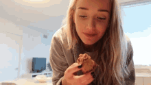 Pigging Out Bread Lover GIF - Pigging Out Bread Lover Baked Goods GIFs