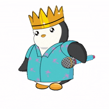 wow boom done mic penguin