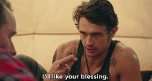 I'D Like Your Blessing. GIF - James Franco Bryan Cranston Id Like Your Blessing GIFs