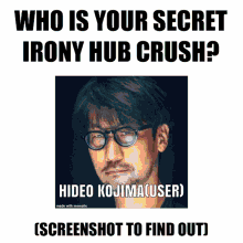 Irony Hub Secret GIF - Irony Hub Secret Crush GIFs