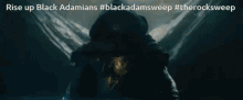 Black Adam Sweep The Rock GIF - Black Adam Sweep Black Adam The Rock GIFs