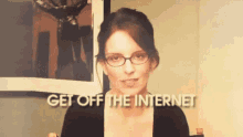 Get Off The Internet Time To Go To Bed GIF
