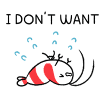 I Dont Want Tantrums Sticker - I Dont Want Tantrums Hysterical Stickers