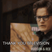 Thank You Television For Making My Job So Much Easier Jesse Mills GIF - Thank You Television For Making My Job So Much Easier Jesse Mills Hudson And Rex GIFs