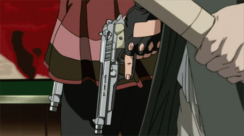 Bullet gun and gif gif anime 769062 on animeshercom