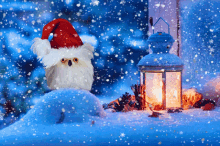 Boldog Karácsonyt Snow GIF - Boldog Karácsonyt Snow Santa GIFs