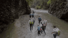 hiking worlds toughest race eco challenge fiji river walking