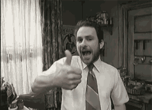 its always sunny in philadelphia charlie kelly charlie day thumbs up good job