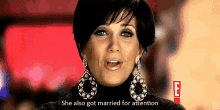 She Also Got Married For The Attention - Snl GIF - Married For Attention GIFs
