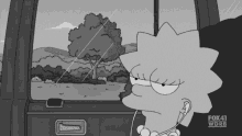 Lame Car Ride GIF - The Simpsons Bored Not Having It GIFs
