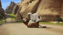 Donkey And The Sheep GIF