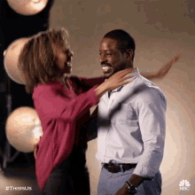 Jumping For Joy GIF - Sterling K Brown Happy This Is Us GIFs