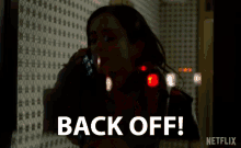 Back Off Leave Me Alone GIF - Back Off Leave Me Alone Go Away GIFs