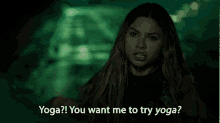 Yoga You Want Me To Try Yoga Blake Navarro GIF - Yoga You Want Me To Try Yoga Blake Navarro Wolf Pack GIFs