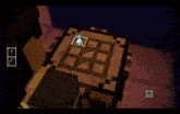 a group of minecraft characters are standing in a dark room