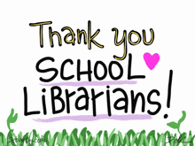 Thank You School Librarians Librarian Love GIF - Thank You School Librarians Librarian Love National Library Day GIFs