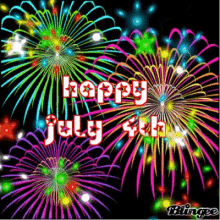Happy4th Of July Celebrate GIF - Happy4th Of July Celebrate Fireworks GIFs
