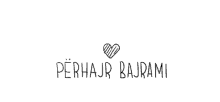 perhajr bajrami heart animated text love