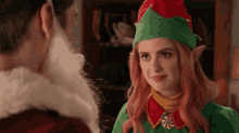 a cinderella story christmas wish laura marano eyeroll elf