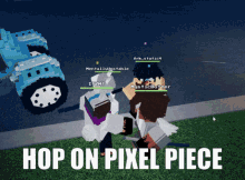 Hop On Pixelpiece GIF - Hop On Pixelpiece One Piece GIFs