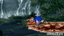 Goku Sonic GIF - Goku Sonic Battle GIFs