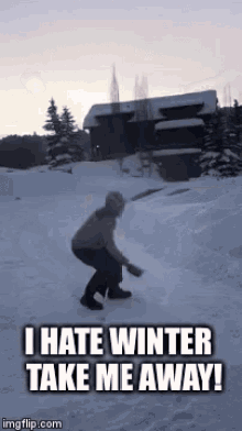 hate winter