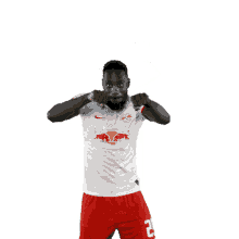 jawoll jean kevin augustin rb leipzig siegerfaust oh yeah