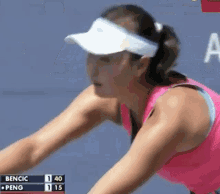 Peng Shuai Tennis GIF - Peng Shuai Tennis Serve GIFs