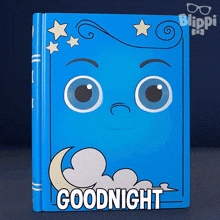 Goodnight Blippi Wonders - Educational Cartoons For Kids GIF - Goodnight Blippi Wonders - Educational Cartoons For Kids Sleep Well GIFs