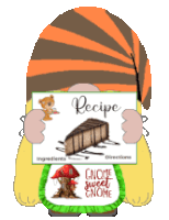Gnome Recipes Sticker - Gnome Recipes Cooking Stickers