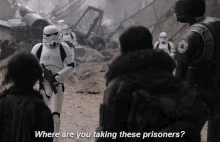 Star Wars Stormtrooper GIF - Star Wars Stormtrooper Where Are You Taking These Prisoners GIFs