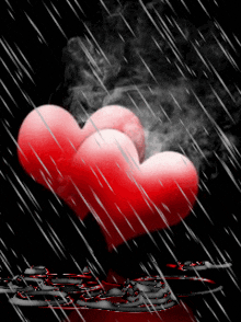Love Hearts GIF - Love Hearts Raining GIFs