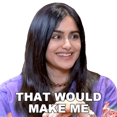 That Would Make Me A Horrible Person Adah Sharma Sticker - That Would Make Me A Horrible Person Adah Sharma Pinkvilla Stickers