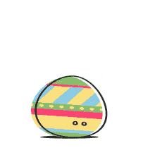 easter egg bounce holiday happy easter