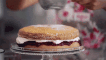 Victoria Sponge Cake Cake GIF - Victoria Sponge Cake Cake Sponge Cake GIFs