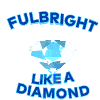 Fulbright Like A Diamond Fulbright Sticker - Fulbright Like A Diamond Fulbright Fulbright Diamond Stickers